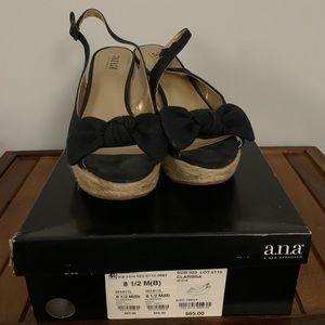 Black wedges by a.n.a